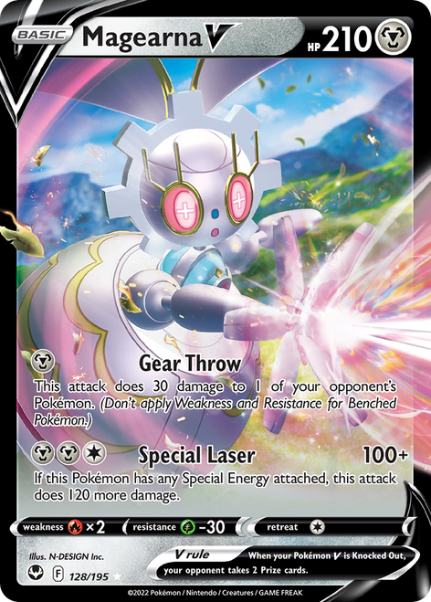 Magearna V 128/195 - Silver Tempest Holofoil