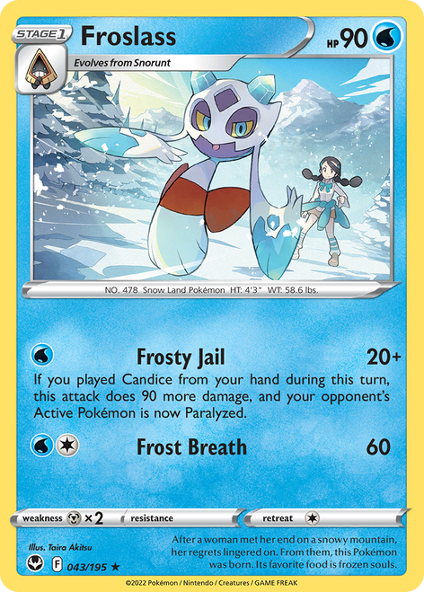 Froslass 43/195 - Silver Tempest Reverse Holofoil