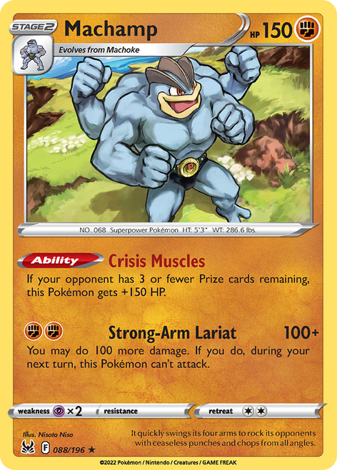 Machamp 88/196 - Lost Origin Holofoil