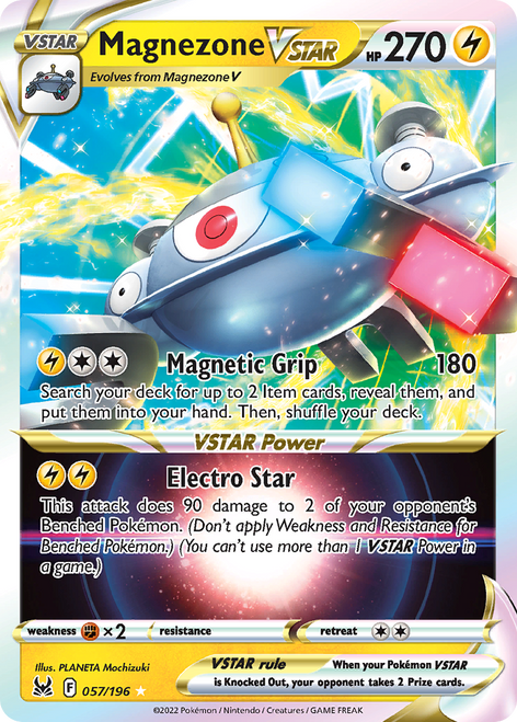 Magnezone VSTAR 57/196 - Lost Origin Holofoil