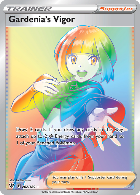Gardenia's Vigor 202/189 - Astral Radiance Holofoil