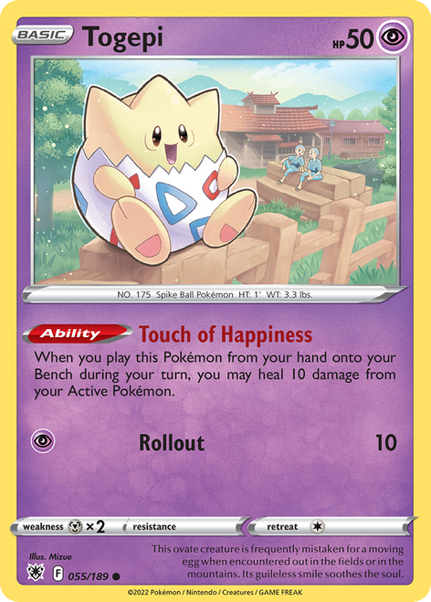 Togepi 55/189 - Astral Radiance