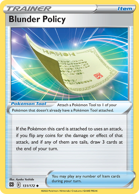 Blunder Policy 131/172 - Brilliant Stars Reverse Holofoil