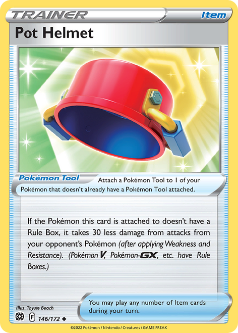Pot Helmet 146/172 - Brilliant Stars