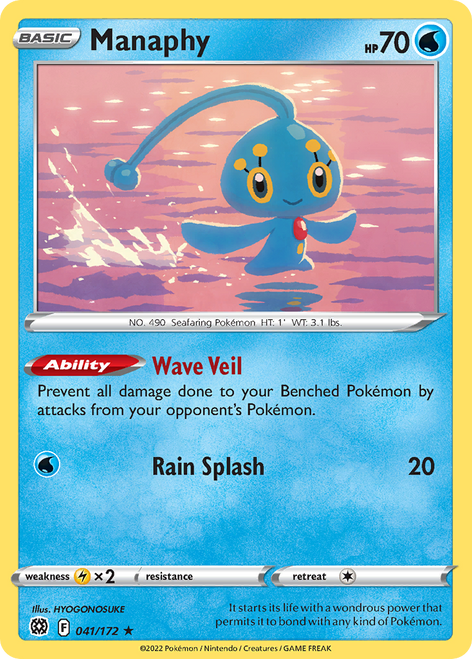 Manaphy 41/172 - Brilliant Stars