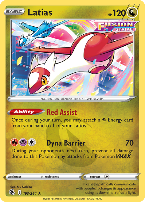 Latias 193/264 - Fusion Strike