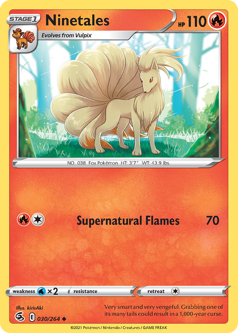 Ninetales 30/264 - Fusion Strike Reverse Holofoil