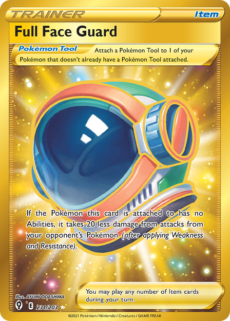 Full Face Guard 231/203 - Evolving Skies Holofoil