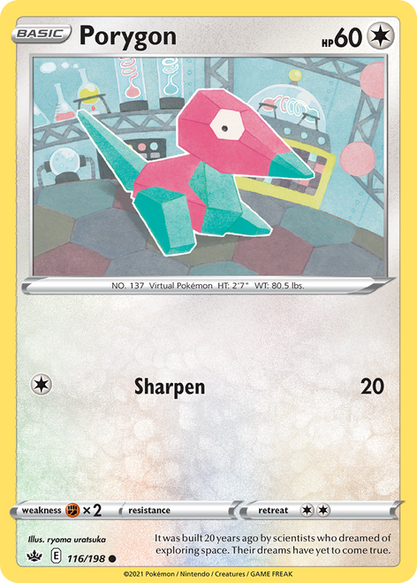 Porygon 116/198 - Chilling Reign