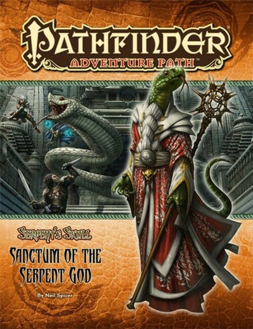Pathfinder RPG: Adventure Path #42 - Sanctum of the Serpent God (Serpent's Skull 6 of 6)