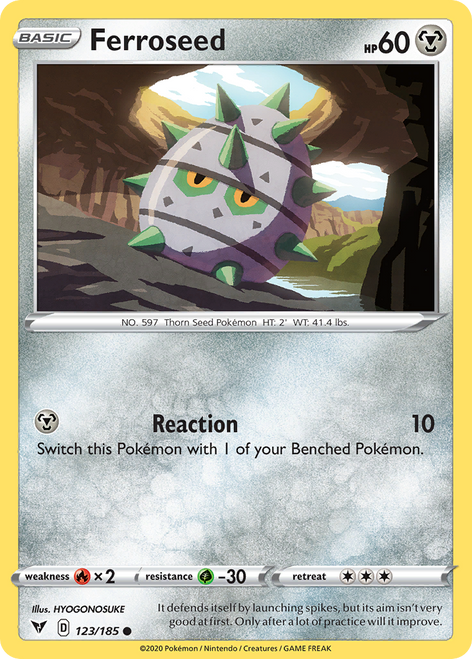 Ferroseed 123/185 - Vivid Voltage