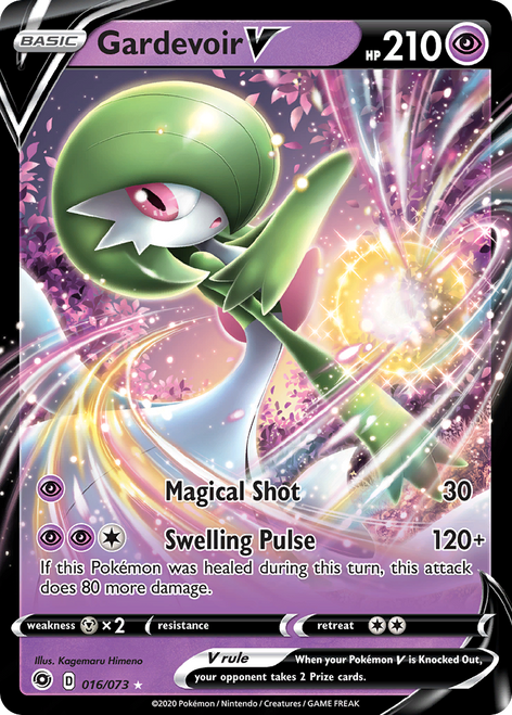Gardevoir V 16/73 - Champions Path Holofoil
