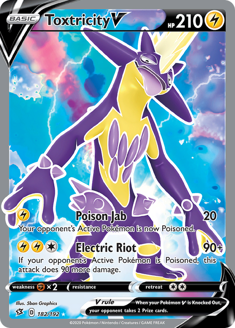 Toxtricity V 182/192 - Rebel Clash Holofoil