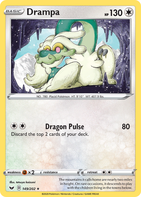 Drampa 149/202 - Sword  Shield