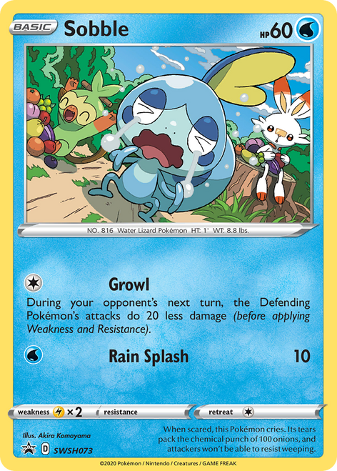 Sobble SWSH073/298 - SWSH Black Star Promos Holofoil