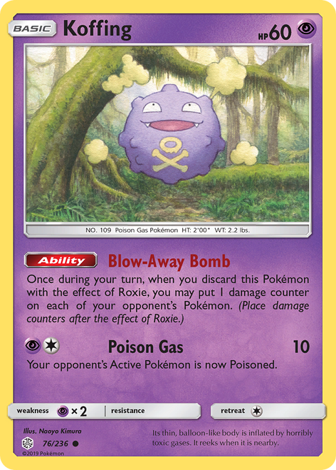 Koffing 76/236 - Cosmic Eclipse