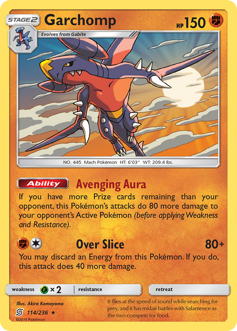 Garchomp 114/236 - Unified Minds Holofoil