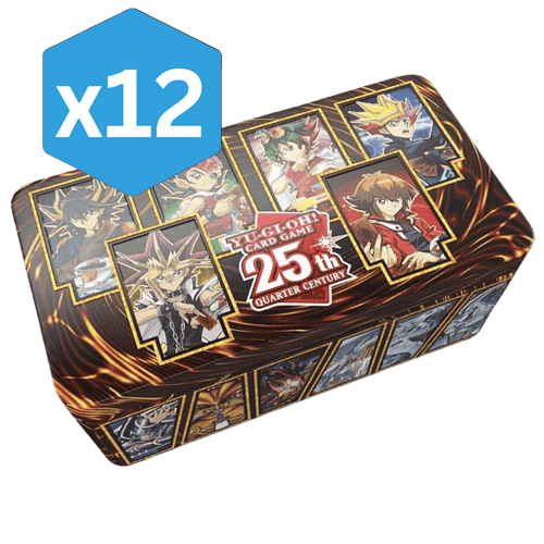 Yu-Gi-Oh!: Dueling Heroes - 25th Anniversary Tin (Sealed Case) (On Sale)