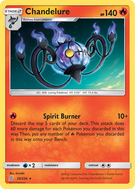 Chandelure 30/236 - Unified Minds Holofoil