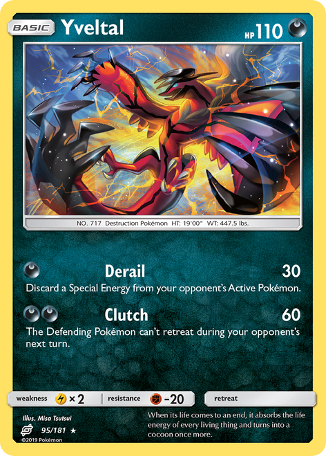 Yveltal 95/181 - Team Up Holofoil