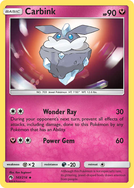 Carbink 143/214 - Lost Thunder