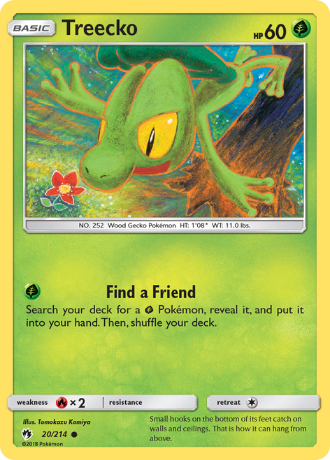 Treecko 20/214 - Lost Thunder