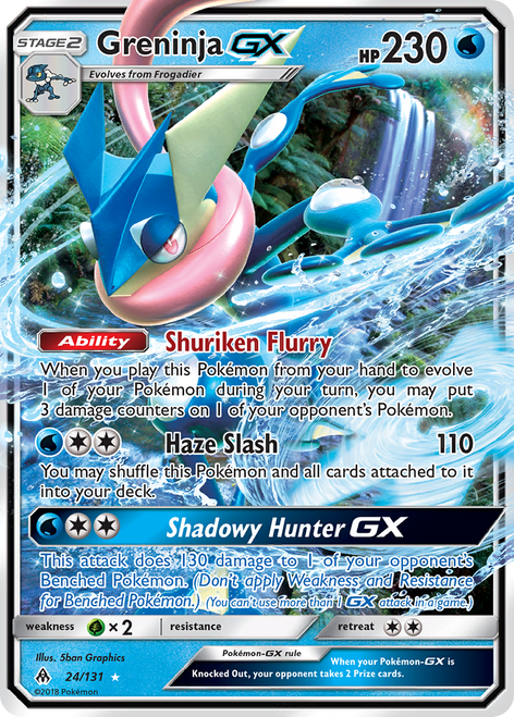 Greninja-GX 24/131 - Forbidden Light Holofoil