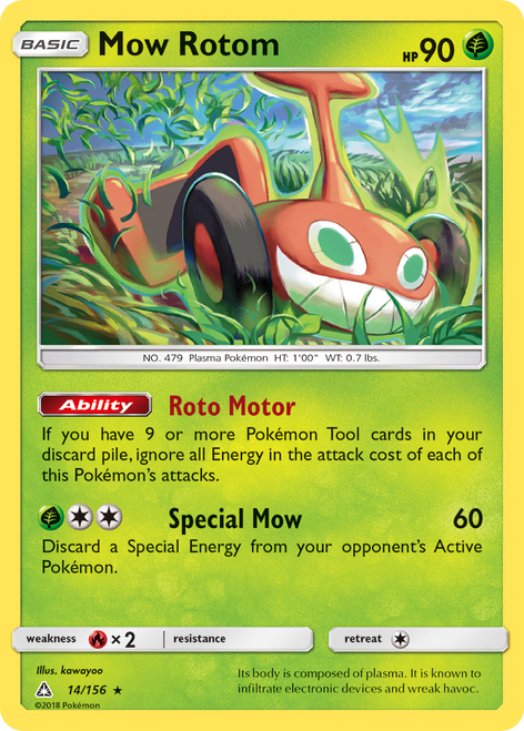 Mow Rotom 14/156 - Ultra Prism
