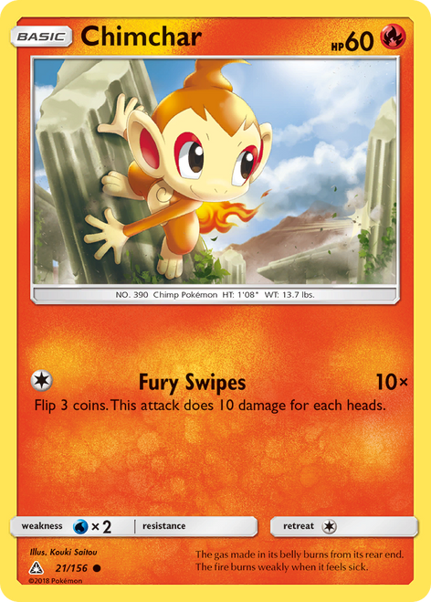 Chimchar 21/156 - Ultra Prism