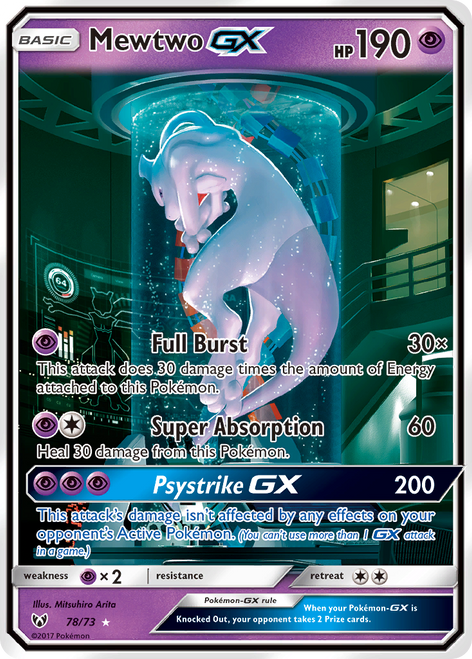 Mewtwo-GX 78/73 - Shining Legends Holofoil