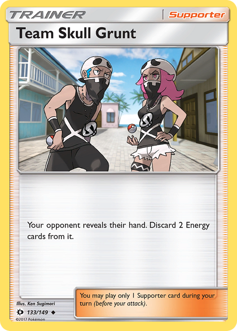 Team Skull Grunt 133/149 - Sun  Moon