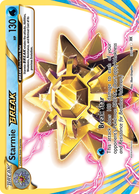 Starmie BREAK 32/108 - Evolutions Holofoil