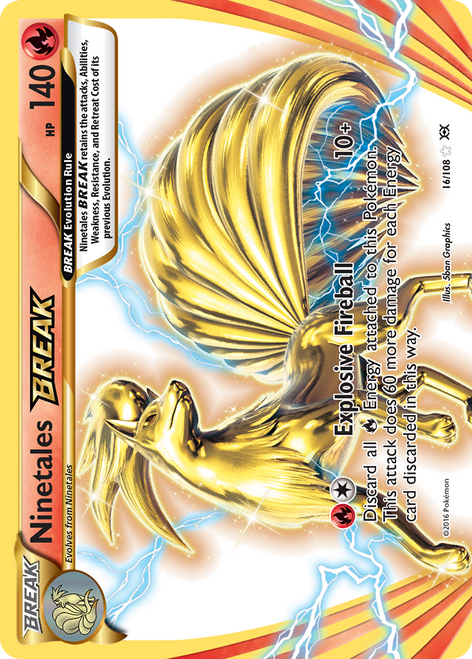 Ninetales BREAK 16/108 - Evolutions Holofoil