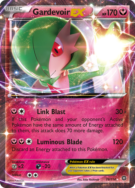 Gardevoir-EX 78/114 - Steam Siege Holofoil