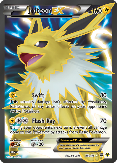 Jolteon-EX 28a/83 - Generations Holofoil