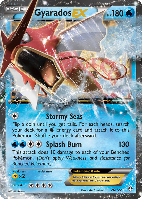 Gyarados-EX 26/122 - BREAKpoint Holofoil