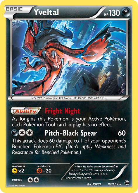 Yveltal 94/162 - BREAKthrough Holofoil
