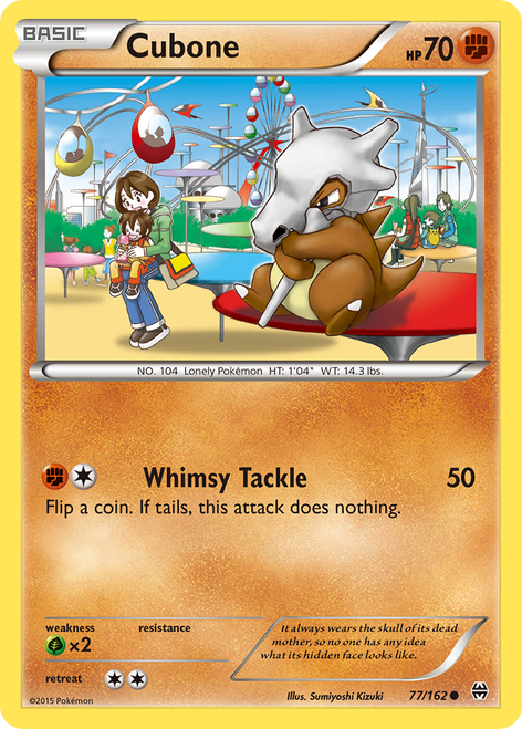 Cubone 77/162 - BREAKthrough Reverse Holofoil