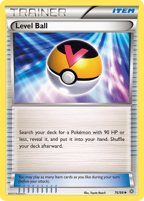 Level Ball 76/98 - Ancient Origins Reverse Holofoil