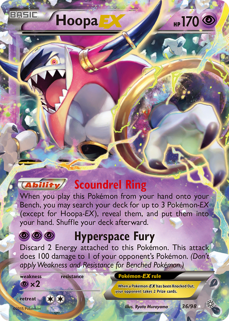 Hoopa-EX 36/98 - Ancient Origins Holofoil