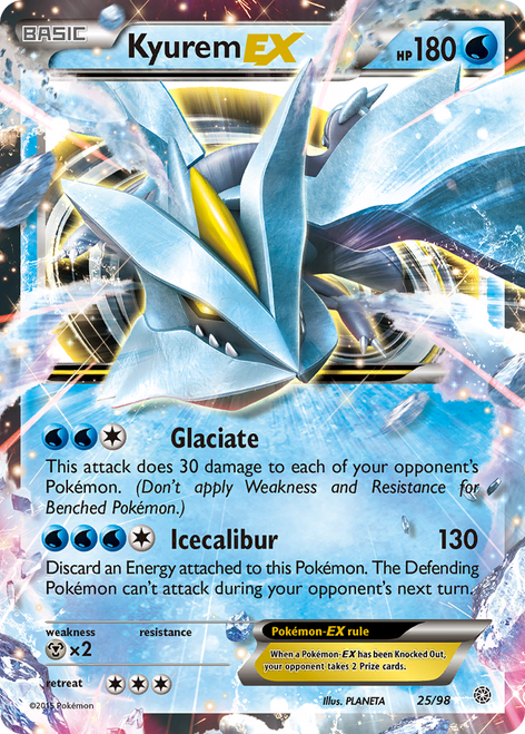 Kyurem-EX 25/98 - Ancient Origins Holofoil