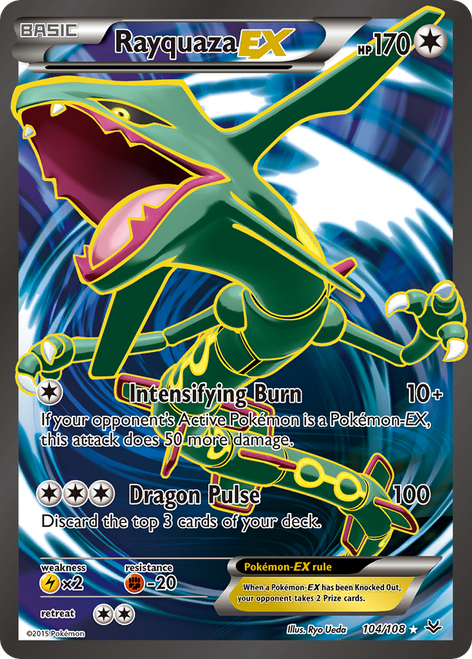Rayquaza-EX 104/108 - Roaring Skies Holofoil