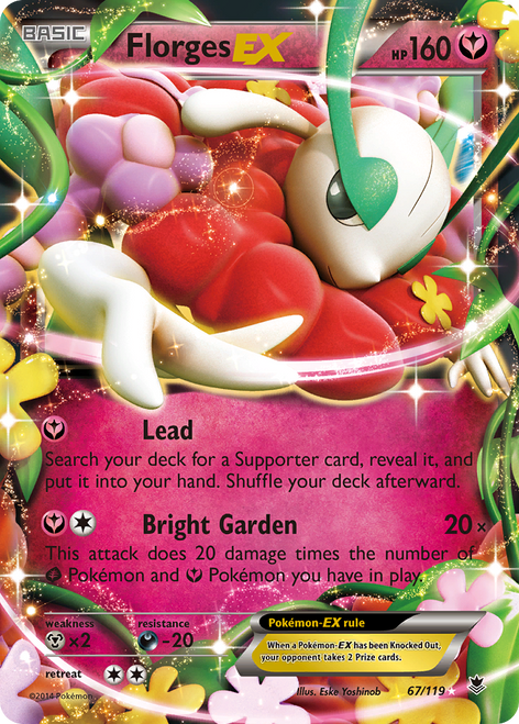 Florges-EX 67/119 - Phantom Forces Holofoil