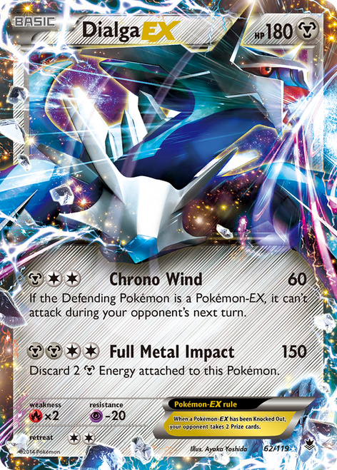 Dialga-EX 62/119 - Phantom Forces Holofoil