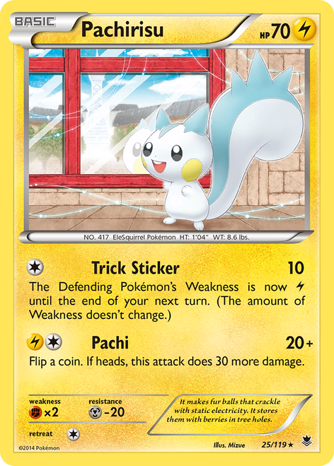 Pachirisu 25/119 - Phantom Forces