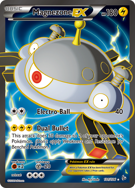 Magnezone-EX 101/106 - Flashfire Holofoil