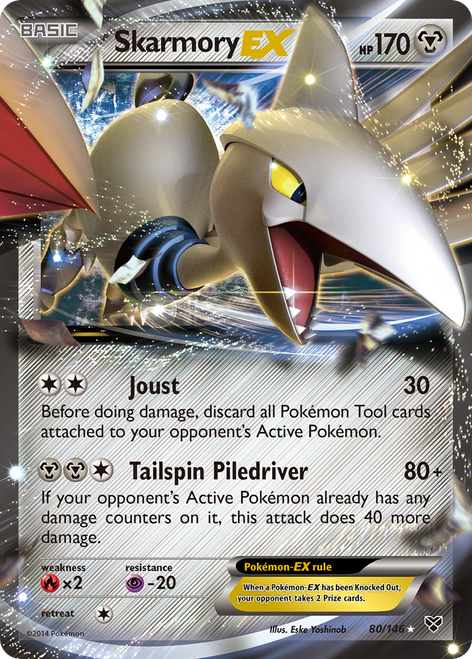 Skarmory-EX 80/146 - XY Holofoil