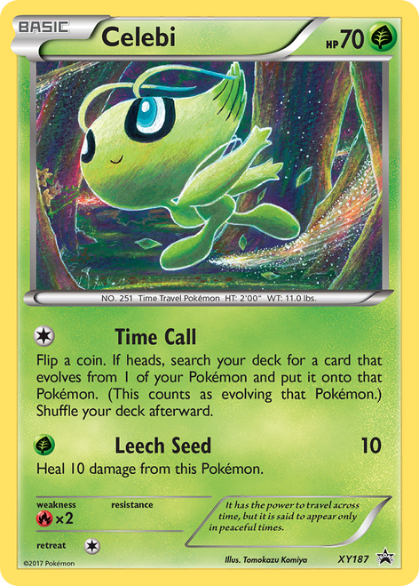 Celebi XY187/211 - XY Black Star Promos Holofoil