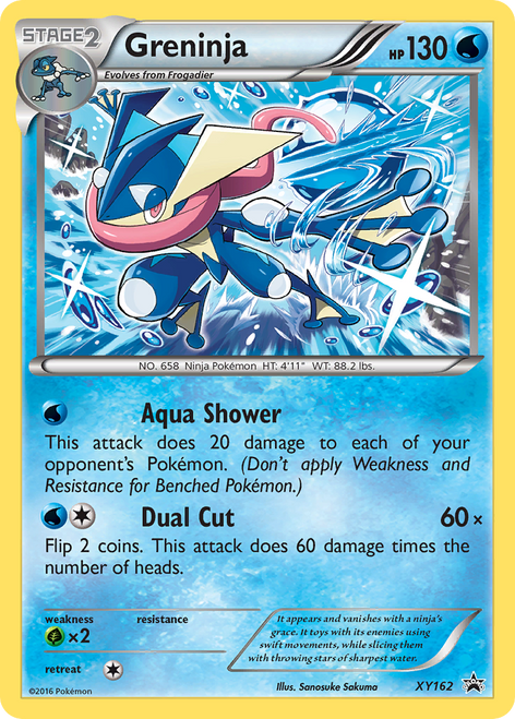 Greninja XY162/211 - XY Black Star Promos Holofoil