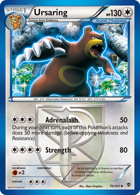 Ursaring 76/101 - Plasma Blast